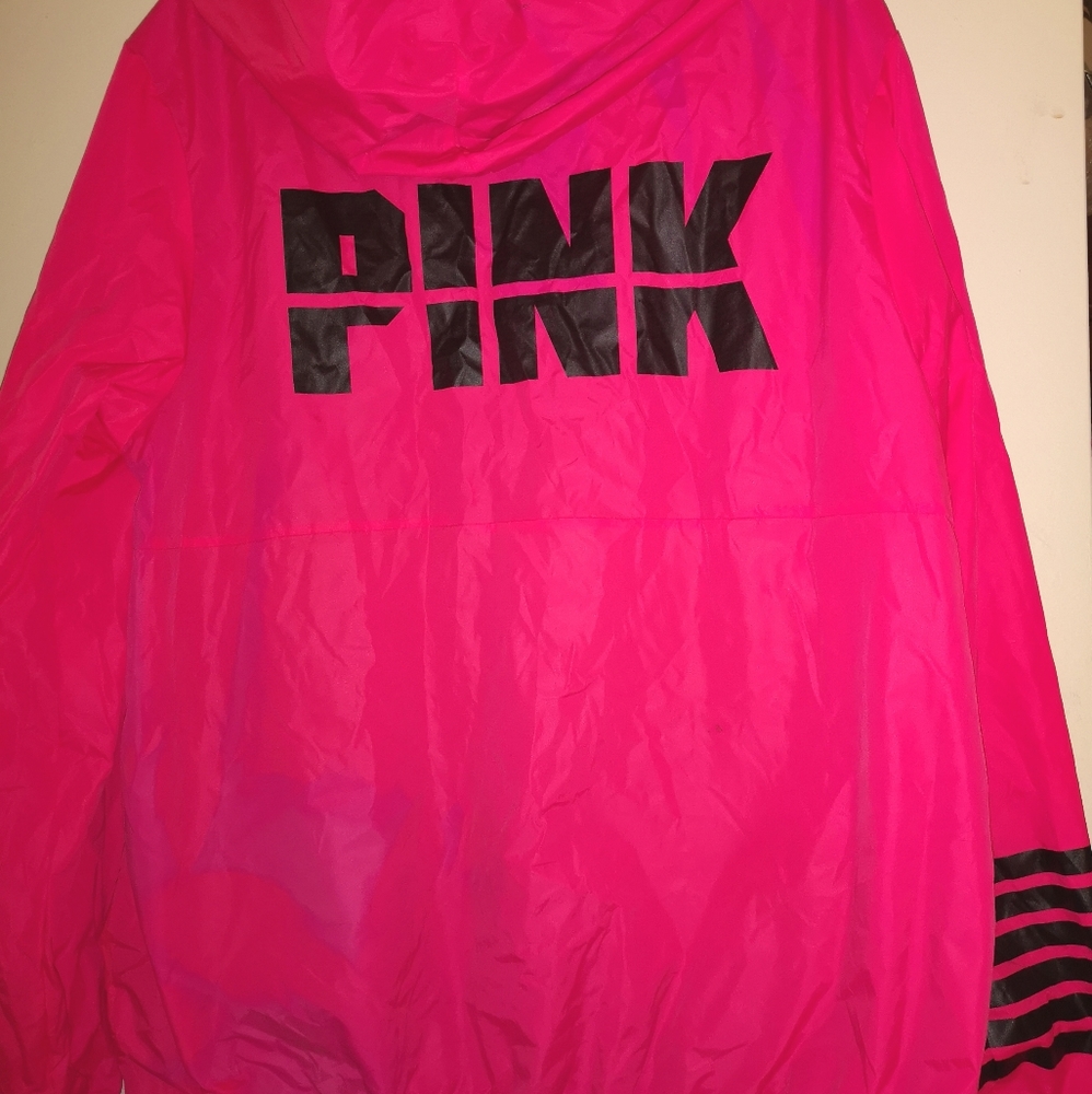 Victorias Secret Pink windbreaker jacket, Sz M/L